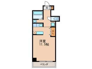 ブランメゾン堀川の物件間取画像